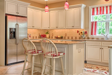 Elegant kitchen photo in Other