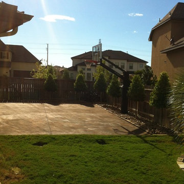Ryan M's Pro Dunk Diamond Basketball System on a 35x35 in Katy, TX