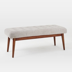 Mid-Century Upholstered Bench - Products