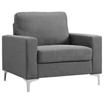 Molly Grey Upholstered Armchair