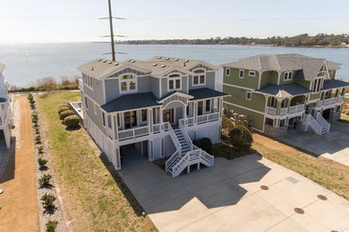 Example of an exterior home design in Other