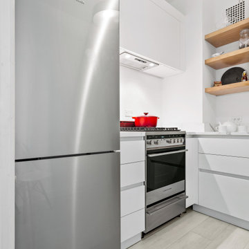 A Compact, Elegant Chicago Kitchen