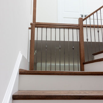 Project #44 | Contemporary Staircase with Skylit Stairwell