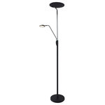 Lite Source - Lite Source LS-83325BN Keira - 72.25" 28W 1 LED Torchiere Lamp - Keira 72.25" 28W 1 LED Torchiere Lamp Brushed NickelLed Torch/Reading Combo Lamp, Blk/Chrome, Led Panel 28W & 5W.Brushed Nickel FinishLed Torch/Reading Combo Lamp, Blk/Chrome, Led Panel 28W & 5W. *Number of Bulbs: 1 *Wattage: 28W * BulbType: LED *Bulb Included: Yes *UL Approved: Yes