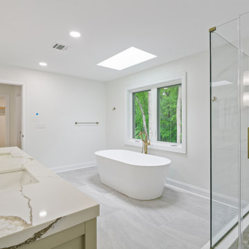 Primary Bathroom | Two Level Addition Paramus NJ