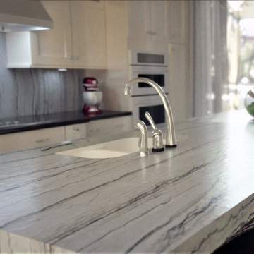 White Macaubas Veincut Quartzite