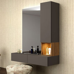 Dressing Table in Antique Brown Borneo Finish Supplied by Inspired Elements - Dressing Tables