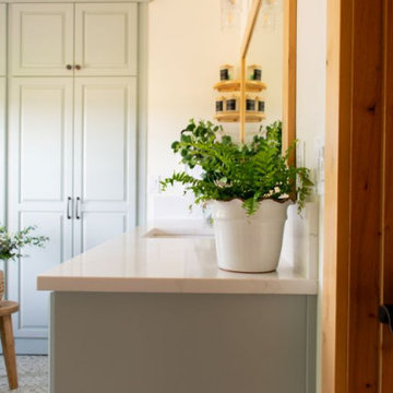 Serene Farmhouse Bathroom
