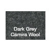 Harmony Sofa, Chrome Plated Steel Tubes Base, Dark Gray Camira Wool