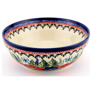 Polish Pottery Cereal / Salad Bowl, Pattern Number: 149 AR