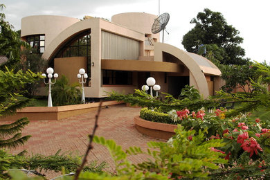 Contemporary exterior home idea in Other