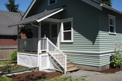 Inspiration for an exterior home remodel in Portland