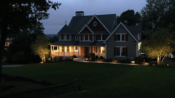 home landscape lighting electrician near me