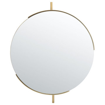Safavieh Orford Mirror Brushed Brass