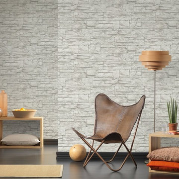 Brick Wallpaper Accent Wall
