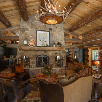 Custom Log Home
