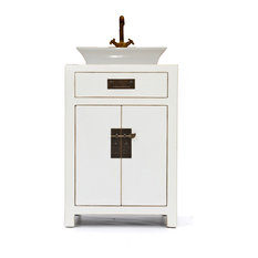 Muebles de Baño blanco decapado