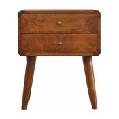 Roundy Bedside Table