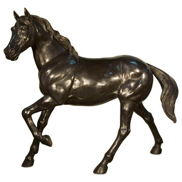 Small Horse Bronze Sculpture