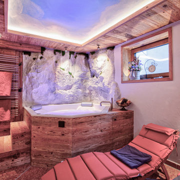 Gipfelglück - Uriger Wellnessbereich auf 10 qm