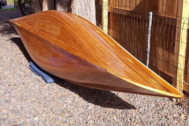 Handmade Cedar Canoe- exploring bent wood forms