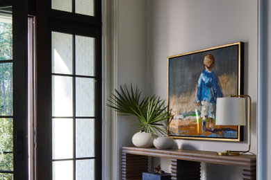Inspiration for a transitional entryway remodel in Other