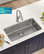 Dex 33" Undermount Stainless Steel 1-Bowl 16 gauge Kitchen Sink