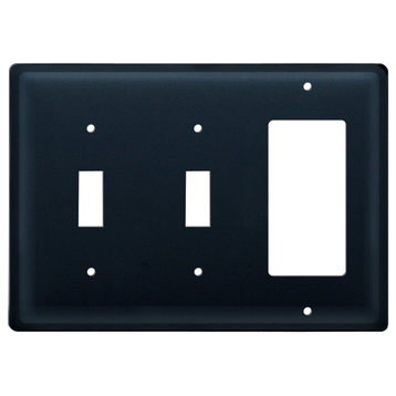 Double Switch and GFI Cover, Plain