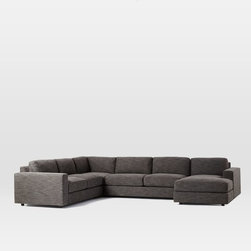 Urban 4-Piece Chaise Sectional - Products