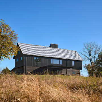 CHARRED barn