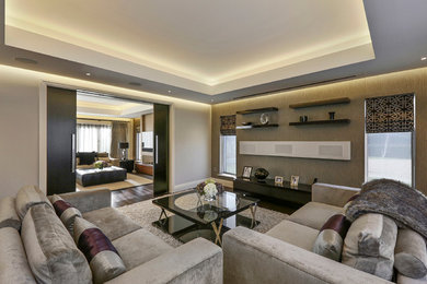 Contemporary living room in Other.