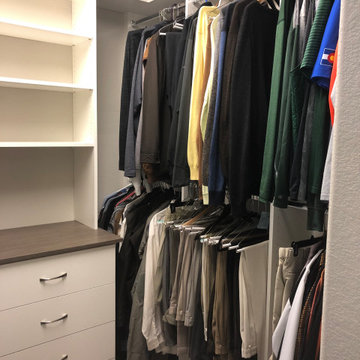 His & Hers Master Closets
