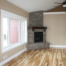 Stone Fireplace