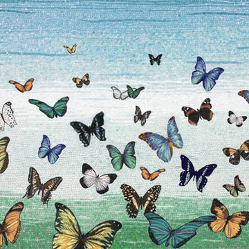 Marble & Glass Mosaic Murals