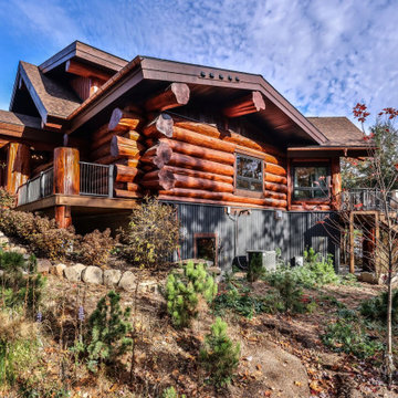 Rustic Log Elegance - Exterior