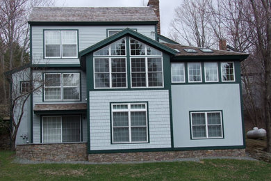 Traditional exterior home idea in Boston