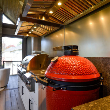 Covered Porch Addition - Kamado Joe