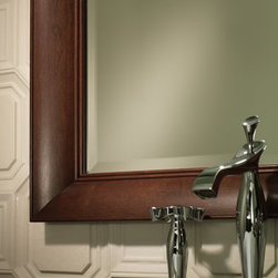 Portrait Framed Mirror - Bathroom Mirrors