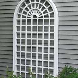 Victorian Arch Top Lattice Panel - Outdoor Products
