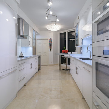 Contemporary Kitchen in Ft. Lauderdale - Total Remodel