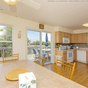 New Windows and Patio Doors in Great Kitchen Dinette - Renewal by Andersen NJ /