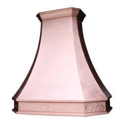 Copper Range Hood | Falkner | Vogler - Range Hoods And Vents