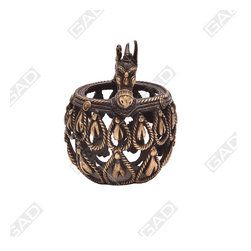 DHOKRA HORSE TORSO PEN STAND - Decorative Accessories