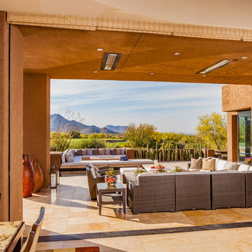 North Scottsdale Contemporary | Patio Living Space