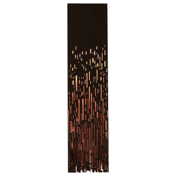 Embers, LED Wall Sconce, Black Finish