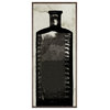 Copper River Industrial Loft Bottle Black White Photo Wall Art, D, Framed