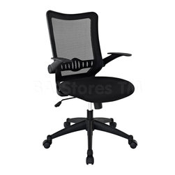 Explorer Mid Back Office Chair in Black - Home Office Accessories