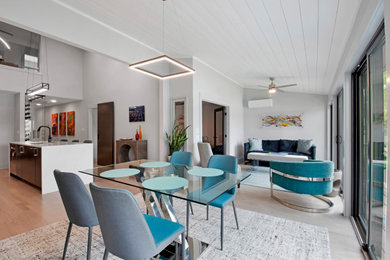Dining room - contemporary dining room idea in Other