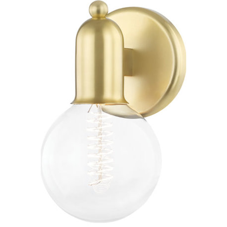 Bryce Bath Bracket - Aged Brass, 1