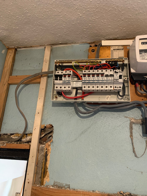 Moving fuse box Houzz UK